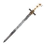 Imperial German Hunting Short Sword with Elephant Ivory Handle and Matching Side Knife - 3 of 6
