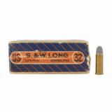 Vintage box of US S.&W. long 32 cartridges - 4 of 7