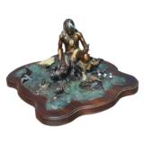 In The Beginning Bronze Sculpture by Jack Kelley - 1 of 5