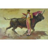 The Bullfight by Earl Carpenter - 1 of 4