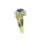 10k Gold Sapphire Ring - 2 of 3