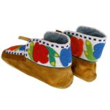 Cree Indian Beaded Moccasins - 2 of 3