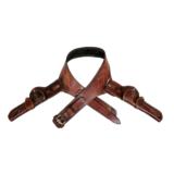 Double Gun Rig Brier 9 1/2" Holster - 1 of 2