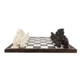 African Ivory Chess Set - 1 of 3