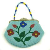 Pictorial Purse With Outside Pocket - 1 of 4