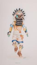 Hopi Kachinas by Dan Viels Lomahaptewa - 3 of 5