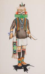 Hopi Kachinas by Dan Viels Lomahaptewa - 4 of 5