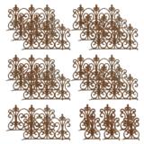 Victorian Cast Iron Garden Fencing 24 Sections - 1 of 2