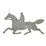 Collection of 4 Antique Metal Horse Cutouts - 4 of 5