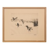 "Rice Field Pintails" etching by Richard Bishop - 1 of 4