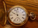 Antique Waltham Pocket Watch 7 Jewels Gold filled - 1 of 6