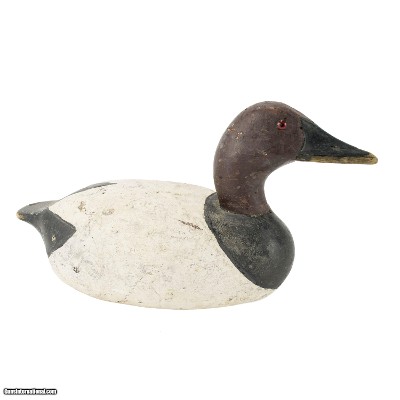 Canvasback Drake Decoy