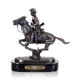 Trooper of the plains by Frederic Remington (Mini)
