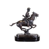 Trooper of the plains by Frederic Remington (Mini) - 2 of 5