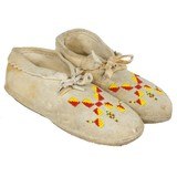 Coeur d'Alene Tribe Moccasins - 1 of 2