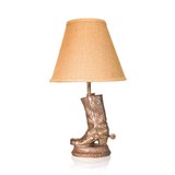 Bronze Boot Lamp - 1 of 4