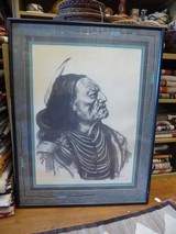 "Native American Dignity" print by Jack L. Gross Limited Edition - 1 of 4