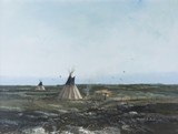 Cheyenne Encampment By Thomas Dedecker - 2 of 3