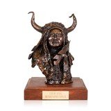 "Crow King" Bronze by Ralph Crawford - 1 of 5