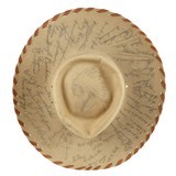 Beaver Felt Stetson with Pictorial and Signatures - 1 of 2