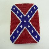 First Nations Beaded Confederate Belt Buckle - 3 of 6