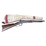 1873 Winchester Rifle and Scabbard - 1 of 4