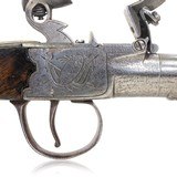H. Nock Screw- Barrel Flintlock Pocket Pistol - 4 of 8