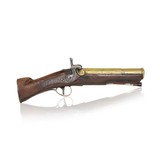 English Brass Barrel Percussion Blunderbuss - 1 of 6