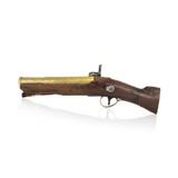 English Brass Barrel Percussion Blunderbuss - 2 of 6