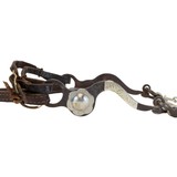Leather Braided Headstall with Crockett Bit - 2 of 4