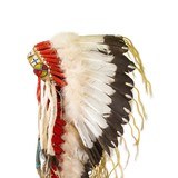 Lakota Style Double Trailer Headdress - 4 of 8
