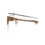 Native Beaded Sword / Case - 1 of 9