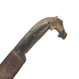 Machete with Horse Head Handle - 4 of 7