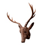 Carved Whitetail Deer Head - 1 of 3