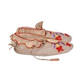 Santee Sioux Quilled Moccasins - 2 of 4