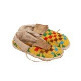 Sioux Child’s Moccasins - 2 of 5