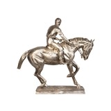 Le Grand Jockey Pewter Statue - 2 of 4