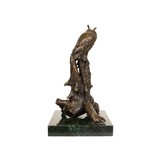 "Wise Old Bird" Bronze by Alicia C. Campbell - 2 of 7