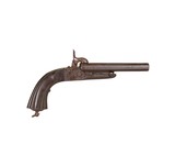 Belgian Double Barrel Percussion Belt Pistol - 1 of 1