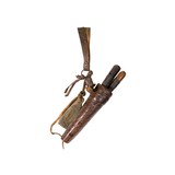 Pair of Neck Knives with Leather Sheath - 2 of 5