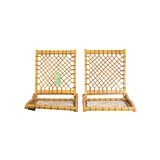 Pair W.S. Tubbs Canoe Chairs - 2 of 6