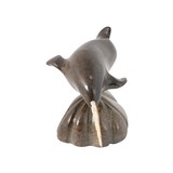 Soapstone Carving of a Narwhal - 3 of 4