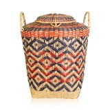 Choctaw Lidded Hamper - 1 of 4
