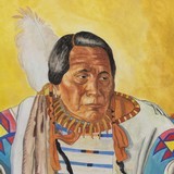 Indian with Pipe by W. R. Leigh - 3 of 5