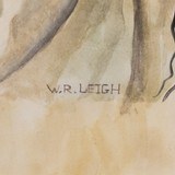 Indian with Pipe by W. R. Leigh - 4 of 5
