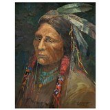 Native Man by Fred Oldfield - 1 of 4