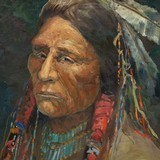 Native Man by Fred Oldfield - 3 of 4
