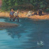 Humorous Fishing Series by Robert Berran - 4 of 6