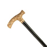 Gold Handled Cane - 2 of 5