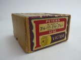 Peter’s Victor Paper Shot Shells 12 Gauge Empty Box - 2 of 5